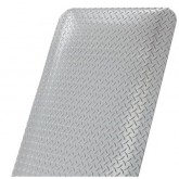 Crown Workers-Delight Deck Plate Dry Area Anti-Fatigue Mat - 2' x 75', Gray